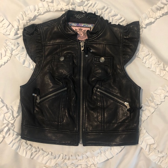 Juicy Couture Jackets & Blazers - Juicy Couture leather vest